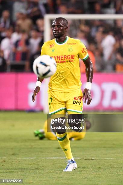 Moussa SISSOKO during the Champions Trophy match between Paris Saint Germain and FC Nantes at Bloomfield Stadium on July 31, 2022 in Tel Aviv,...