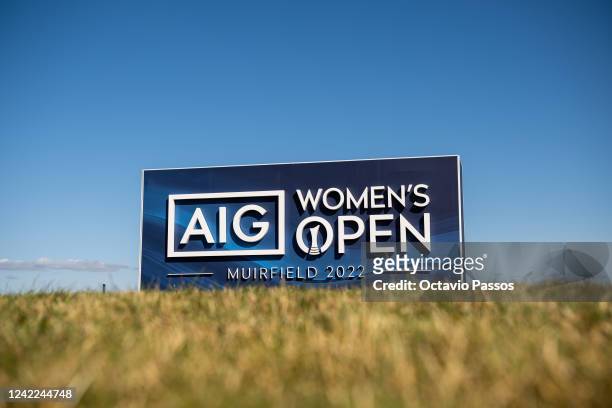 General view of the Muirfield golf course during a practice round prior to the AIG Women's Open at Muirfield on August 1, 2022 in Gullane, Scotland.