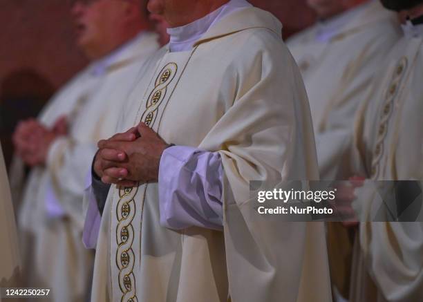 Representatives of all Jesuit religious houses from all over Poland take part in the Liturgy conducted by Archbishop Emeritus of Krakow, Cardinal...