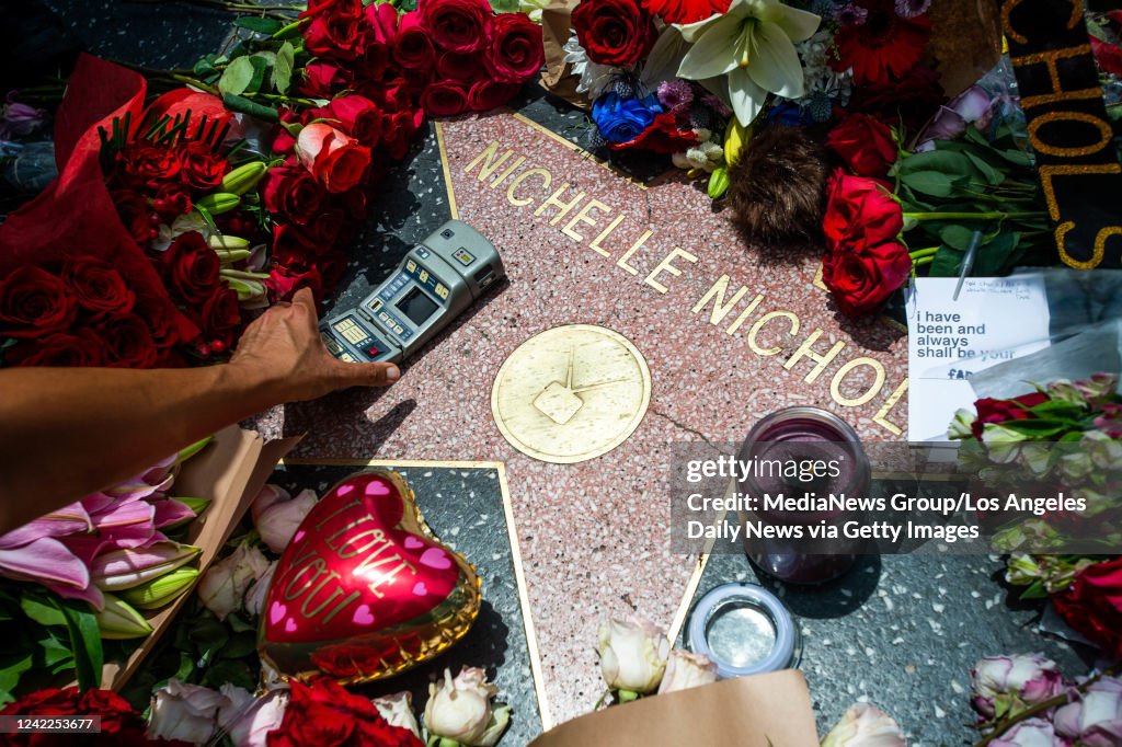 Nichelle Nichols Is Remembered At Her Hollywood Walk Of Fame Star