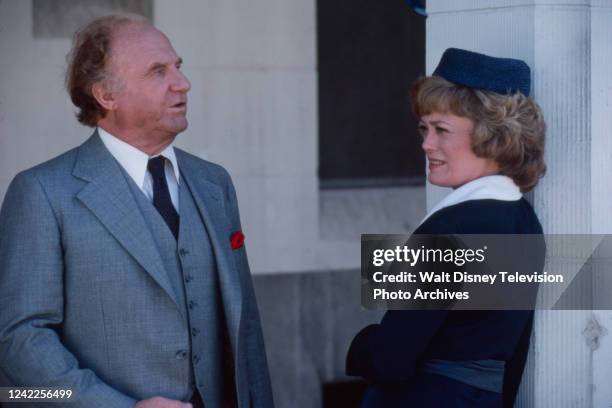 Los Angeles, CA Jack Warden, Rue McClanahan appearing in the ABC-TV movie 'Topper', an unsold pilot.