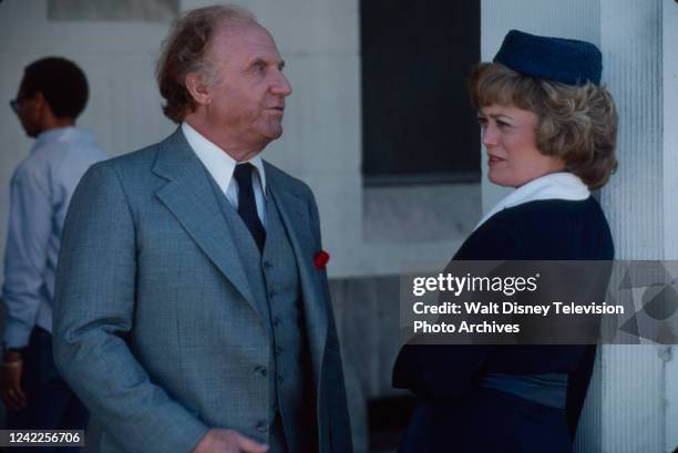 Los Angeles, CA Jack Warden, Rue McClanahan appearing in the ABC-TV movie 'Topper', an unsold pilot.