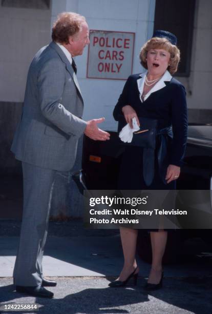 Los Angeles, CA Jack Warden, Rue McClanahan appearing in the ABC-TV movie 'Topper', an unsold pilot.