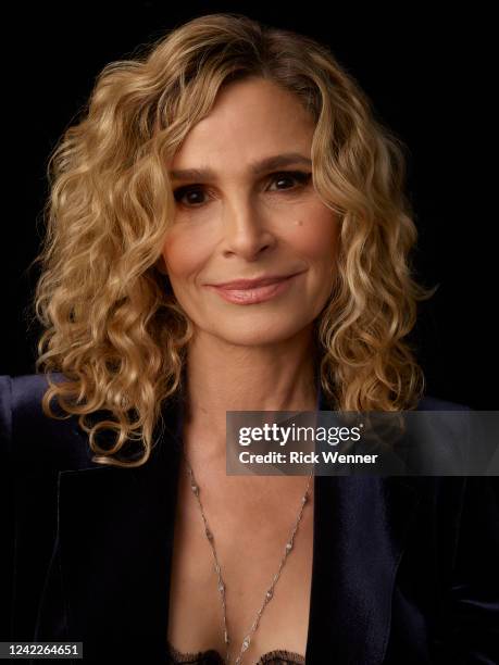 Kyra Sedgwick from the film 'Space Oddity' poses for a portrait during the 2022 Tribeca Film Festival at Spring Studio on June 12, 2022 in New York...