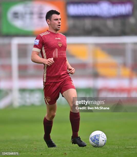 Dublin , Ireland - 31 July 2022; James Finnerty of Galway United during the Extra.ie FAI Cup First Round match between Bluebell United and Galway...