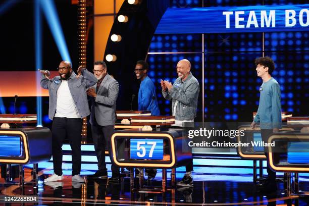 Boyz II Men vs. Amber Ruffin and Joe Lo Truglio vs. Thomas Lennon Hosted by Steve Harvey, the first game has GRAMMY® Award-winning R&B a cappella...