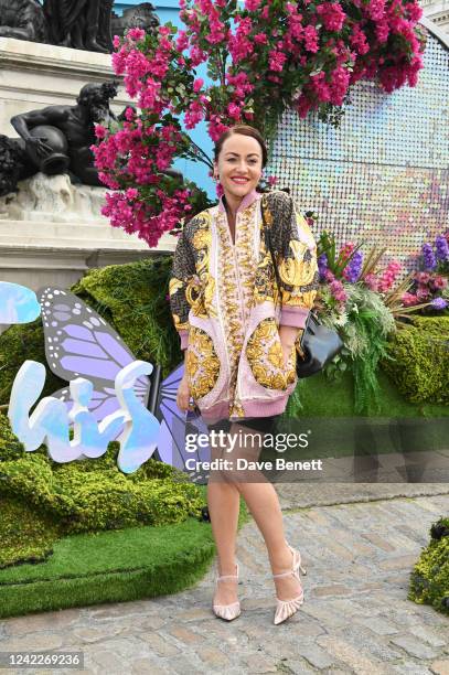 Jaime Winstone attends the launch of "This Bright Land" at Somerset House, a summer festival celebration of community and culture created by Gareth...
