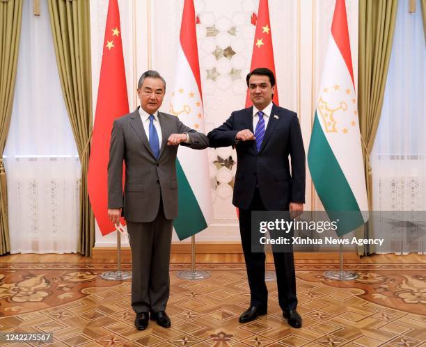 Rustam L Rustam Emomali Photos and Premium High Res Pictures - Getty Images