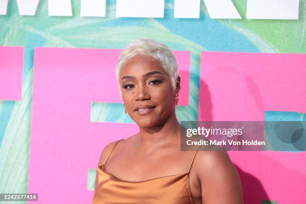 Tiffany Haddish at the premiere of "Easter Sunday" held at TCL Chinese Theatre on August 2, 2022 in Los Angeles, California.