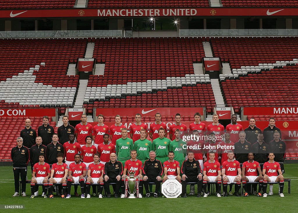 Manchester United Squad Lineup 2011/12