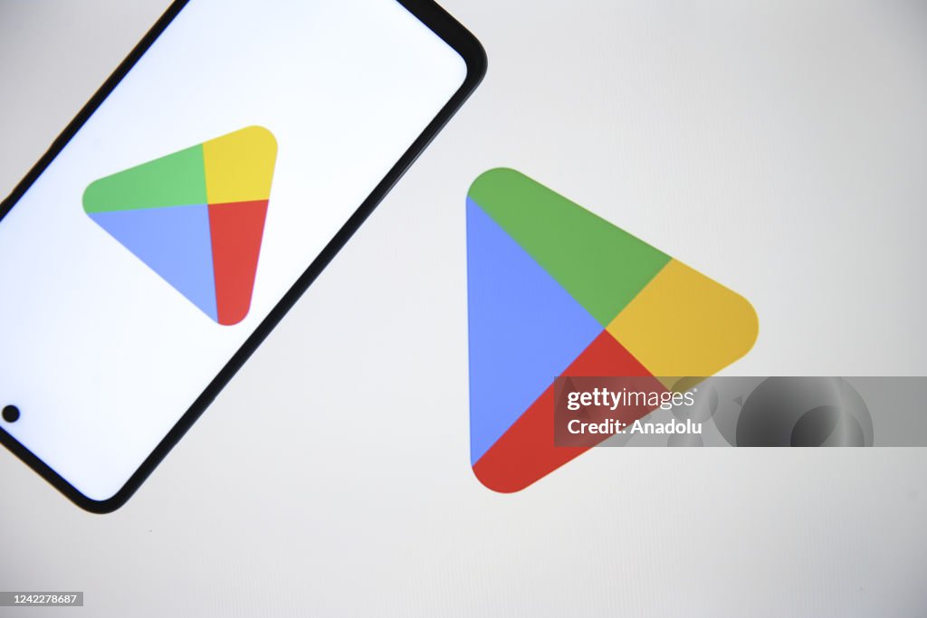 Play Store Variant In this photo illustration, new logo of