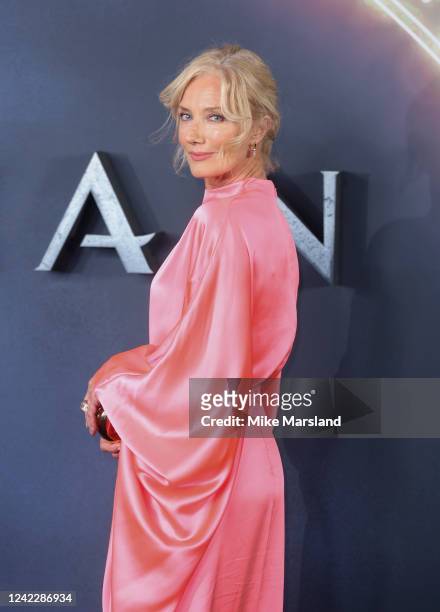Joely Richardson attends "The Sandman" World Premiere at BFI Southbank on August 3, 2022 in London, England.