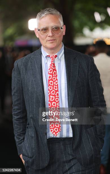 Giles Deacon attends the World Premiere of "The Sandman" at BFI Southbank on August 3, 2022 in London, England.