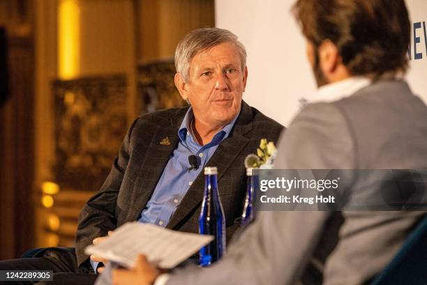 Richard Johnson, Chairman & Chief Executive Officer, Foot Locker, Inc. At FN CEO Summit at the Plaza Hotel on August 3rd, 2022 in New York City, New...