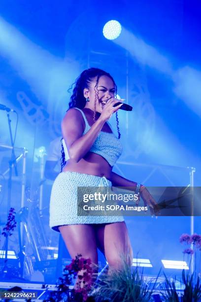 Guest vocalist Morgan with British drum and bass band Rudimental was nominated for Mercury Prize in 2013 and won several awards including the Brit...