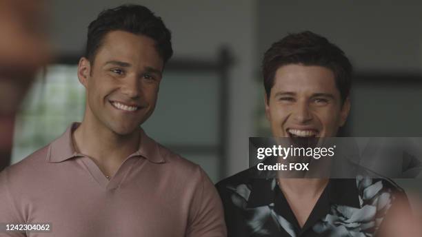 Rafael Silva and Ronen Rubinstein in the A Bright and Cloudless Morning episode of 9-1-1: LONE STAR airing Monday, May 16 on