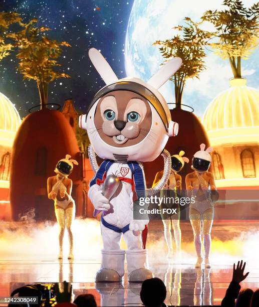 Space Bunny in THE MASKED SINGER episode airing Wed. May 4 on FOX.