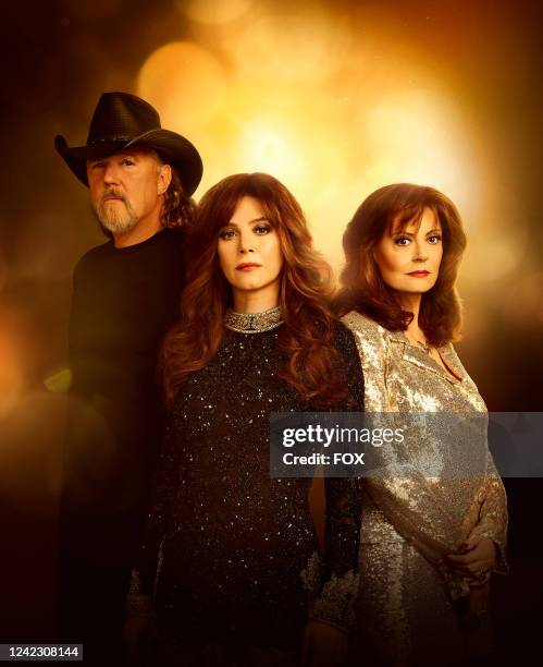 Trace Adkins, Anna Friel and Susan Sarandon in the series premiere of Monarch airing in Fall 2022 on FOX.