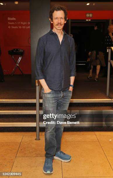 Adam Godley attends the press night performance of "South Pacific" at Sadlers Wells Theatre on August 4, 2022 in London, England.