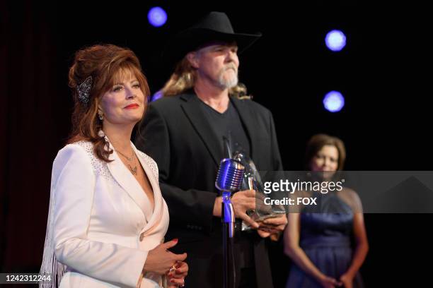 Susan Sarandon and Trace Adkins in the series premiere of Monarch airing Sunday, Sept. 11, immediately following the FOX NFL doubleheader . It then...