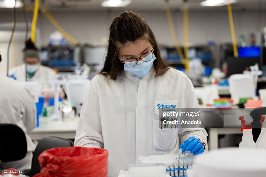 Monkeypox and Covid Tests Processing at AEGIS Labs