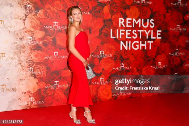 Romee Strijd during the Remus Lifestyle Night at Llaut Hotel on August 4, 2022 in Palma de Mallorca, Spain.