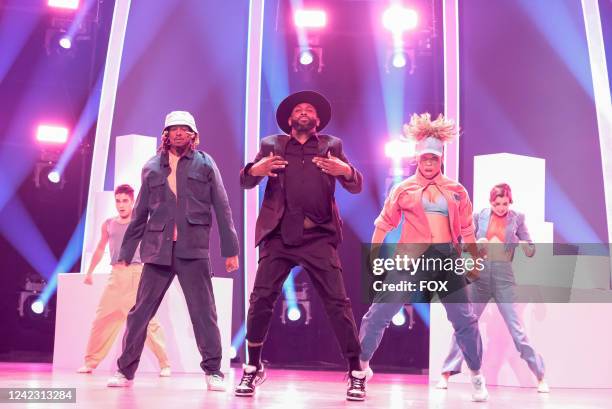 Judge Stephen tWitch Boss and contestants dance a group routine on SO YOU THINK YOU CAN DANCE airing Wednesday, August 10 on FOX.