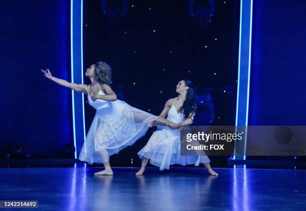 Contestants Essence and Alexis dance a contemporary routine on SO YOU THINK YOU CAN DANCE airing Wednesday, Aug 3 on FOX.