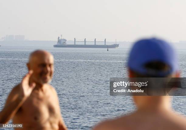 The Panama flagged NAVISTAR named , carrying a cargo of 33.000 tons of corn, departs from Odessa Port in Odessa, Ukraine, on August 05 to arrive in...