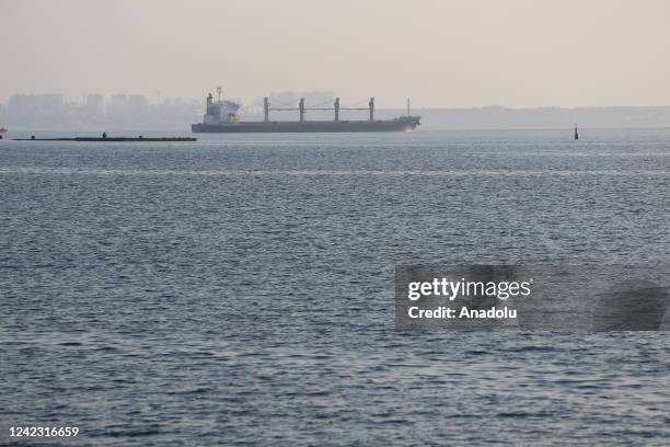 Turkiye flagged Polarnet named dry cargo vessel, carrying 12.000 grain, departs from Chornomorsk Port to arrive in Istanbul, Turkiye for inspection...