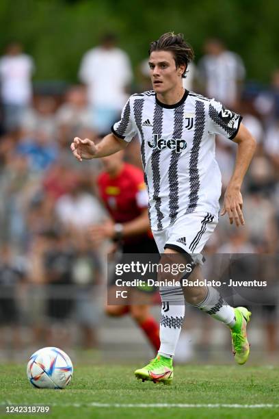 Nicolo Fagioli during the Pre-Season Friendly between Juventus vs Juventus B on August 04, 2022 in Villar Perosa, Italy.