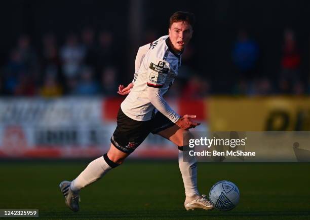 Louth , Ireland - 5 August 2022; Alfie Lewis of Dundalk during the SSE Airtricity League Premier Division match between Dundalk and Derry City at...