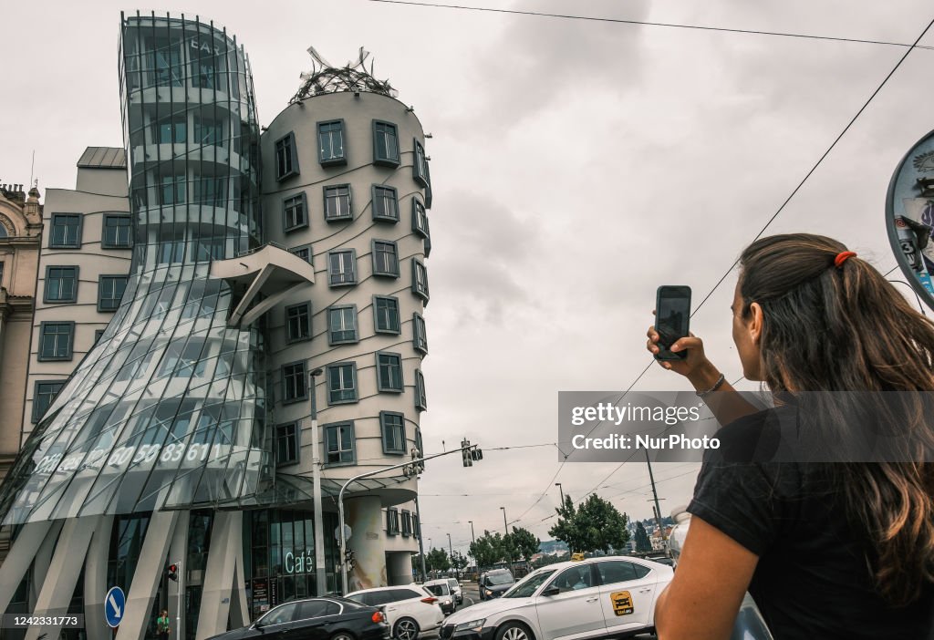 The Dancing House In Prague