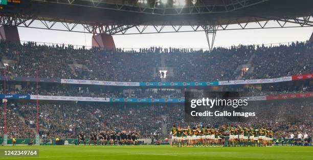 General Views during The Rugby Championship match between South Africa and New Zealand at Mbombela Stadium on August 06, 2022 in Nelspruit, South...