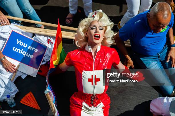 The Canal Parade is what Amsterdam Gay Pride is famous for. The boats start at the Scheepvaart museum moving towards the Amstel river. The event...