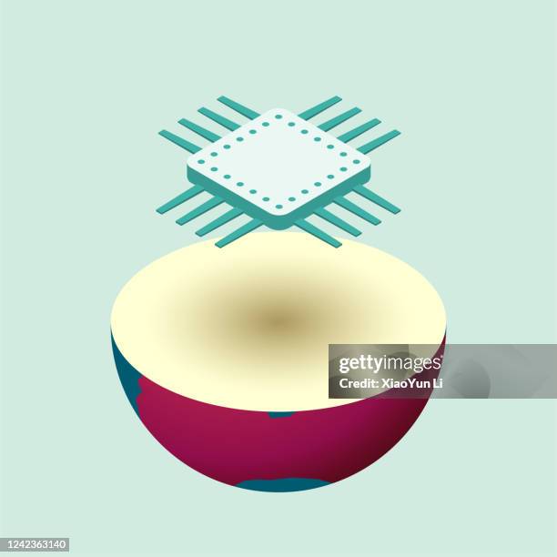 Cartoon Abstract Cpu Ilustraciones, imágenes clip art, dibujos animados e iconos de stock de ...