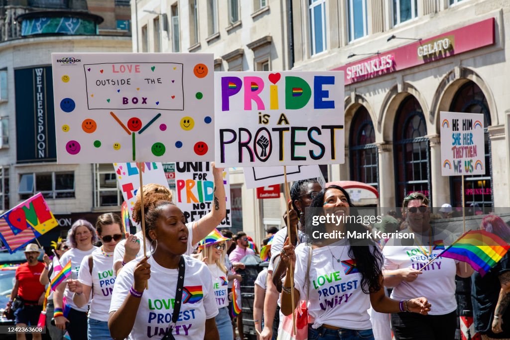 30th Anniversary Brighton And Hove LGBTQ+ Community Parade Brighton