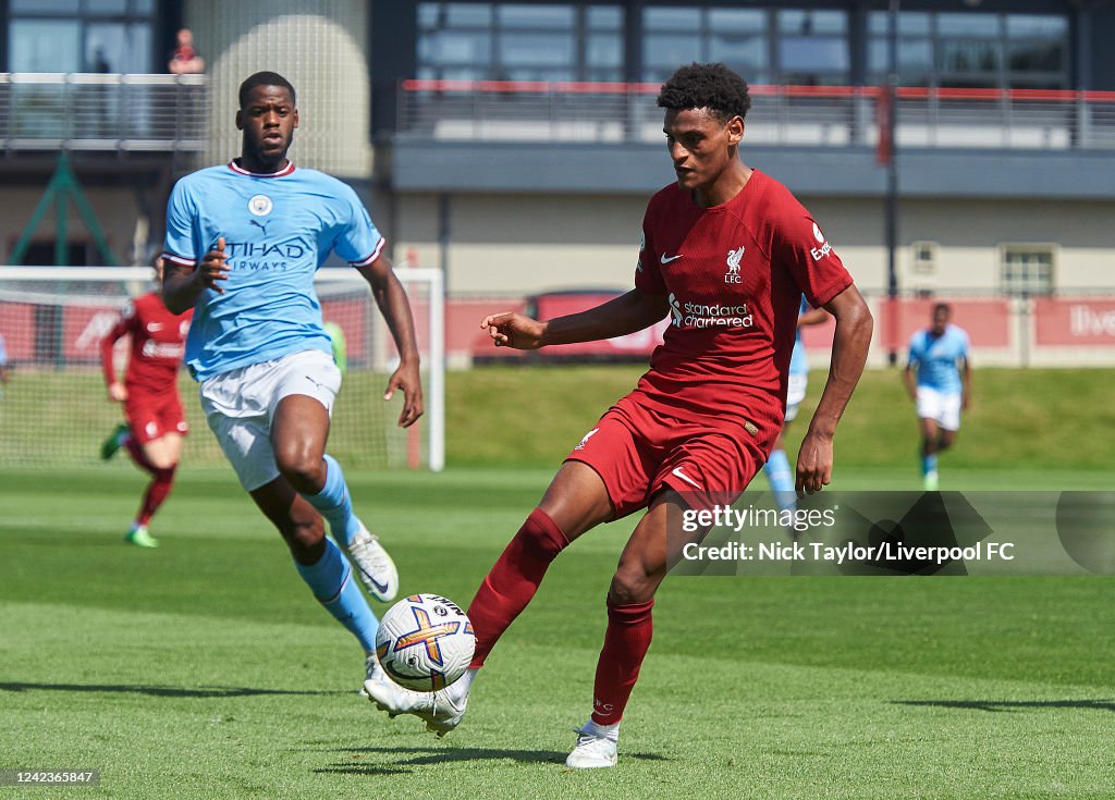 Liverpool U21 v Manchester City U21 - Premier League 2