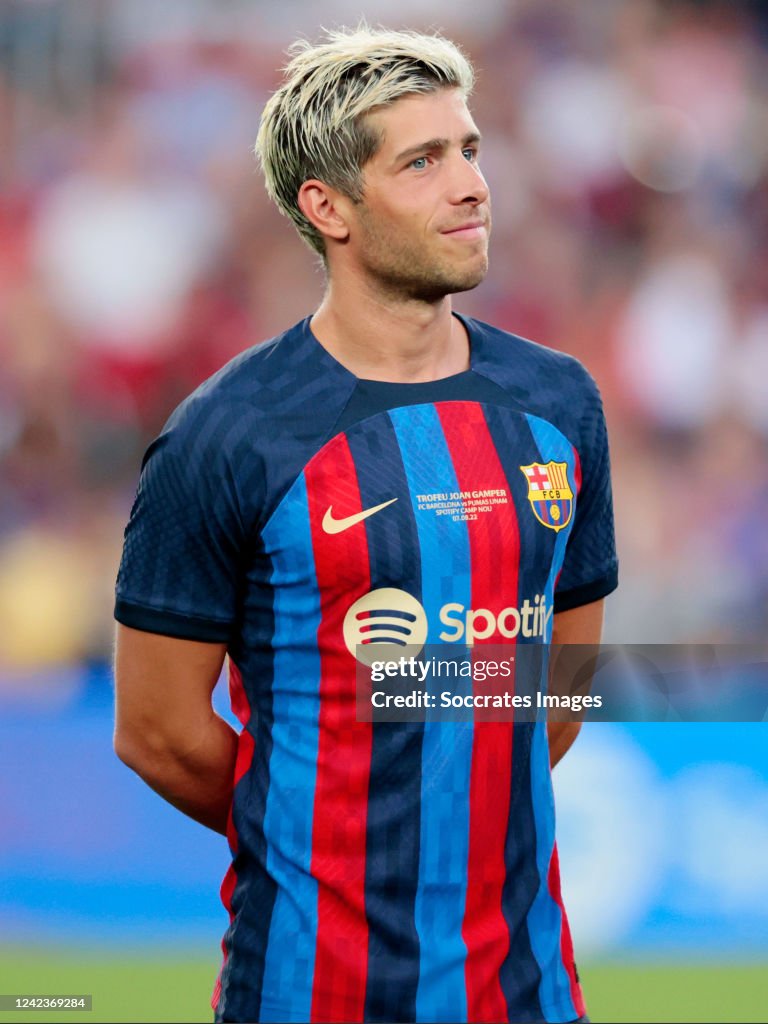 Sergio Roberto of FC Barcelona during the Club Friendly match between  News Photo - Getty Images