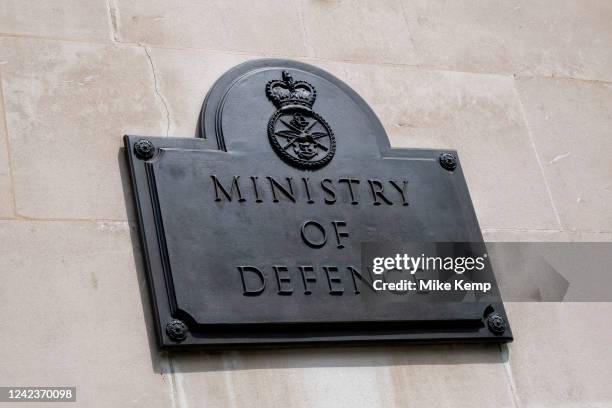 Ministry Of Defence on 13th July 2022 in London, United Kingdom. The Ministry of Defence is the British government department responsible for...