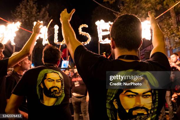 Devotees take part in mourning rituals to commemorate Ashura in Istanbul, Turkey, on August 2022. Ashura, also known as ''Yawm Ashura'' is one of the...