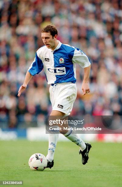 October 1996, Blackburn - Premiership Football - Blackburn Rovers vs Arsenal - Jason Wilcox of Blackburn Rovers.