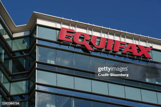 Equifax headquarters in Atlanta, Georgia, US, on Saturday, Aug. 6, 2022. Equifax Inc., the second-biggest global credit bureau, was hit with a...