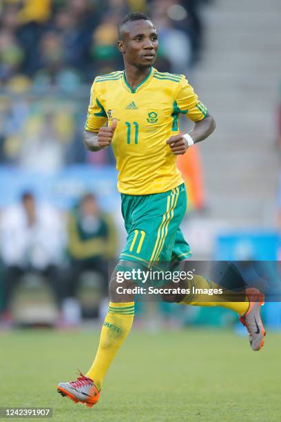 South Africa Teko Modise during the World Cup match between South Africa v Mexico on June 11, 2010