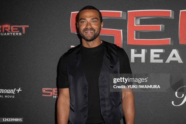 Actor Jesse Williams attends the New York premiere of Paramount+'s "Secret Headquarters" at Signature Theater on August 8, 2022 in New York City.