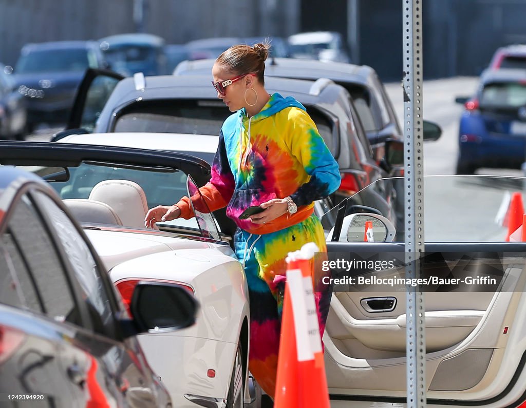 Celebrity Sightings In Los Angeles - August 08, 2022
