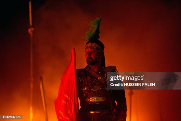 Shiite Muslims re-enact the Battle of Karbala as they mark the peak of Ashura, a 10-day period commemorating the seventh century killing of Prophet...