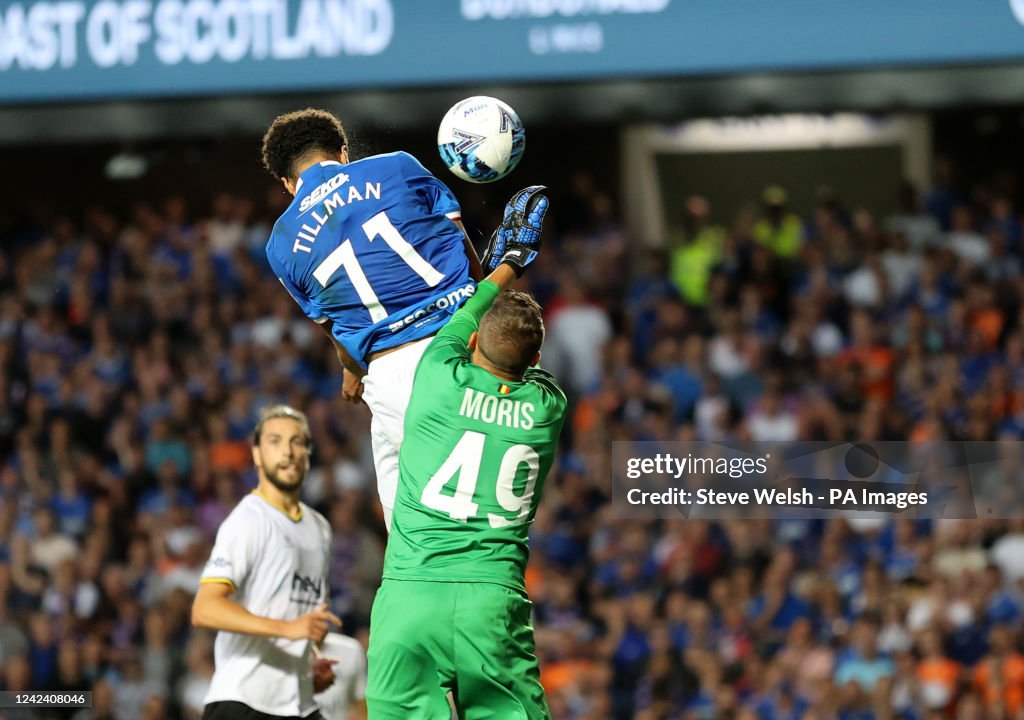 Rangers v Union Saint-Gilloise - UEFA Champions League - Third Qualifying Round - Second Leg - Ibrox Stadium