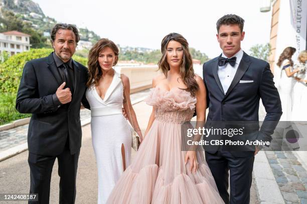 The Bold and The Beautiful at the 61st Annual Monte Carlo Television Festival. Pictured: Thorsten Kaye, Krista Allen, Jacqueline MacInnes Wood and...