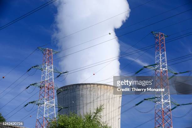 The Tihange Nuclear Power Station with three Pressurized water reactor is seen on August 10 in Huy, Belgium. As the European Union prepares for the...